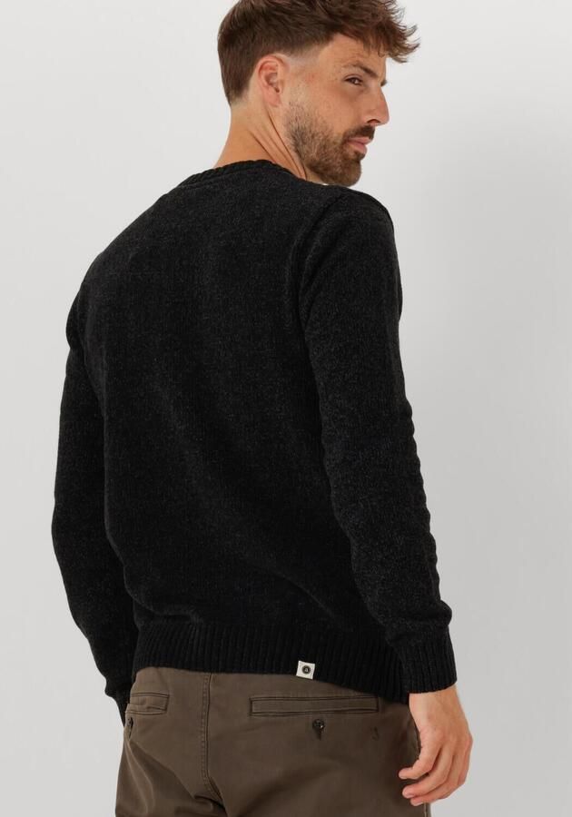 ANERKJENDT Heren Truien & Vesten Aksune Chenille Knit Zwart - Foto 2