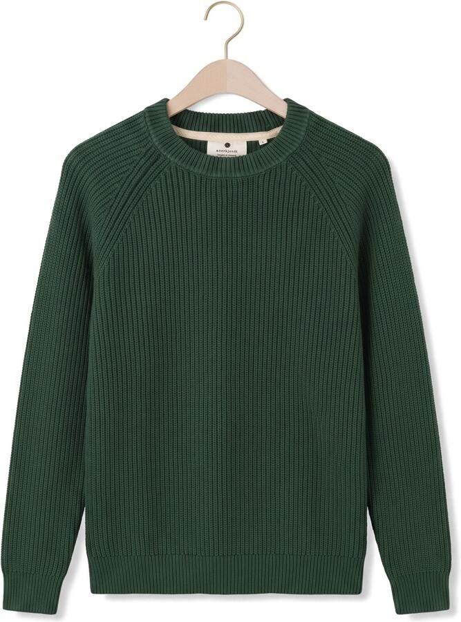 ANERKJENDT Heren Truien & Vesten Aksune Patent Knit Donkergroen - Foto 2
