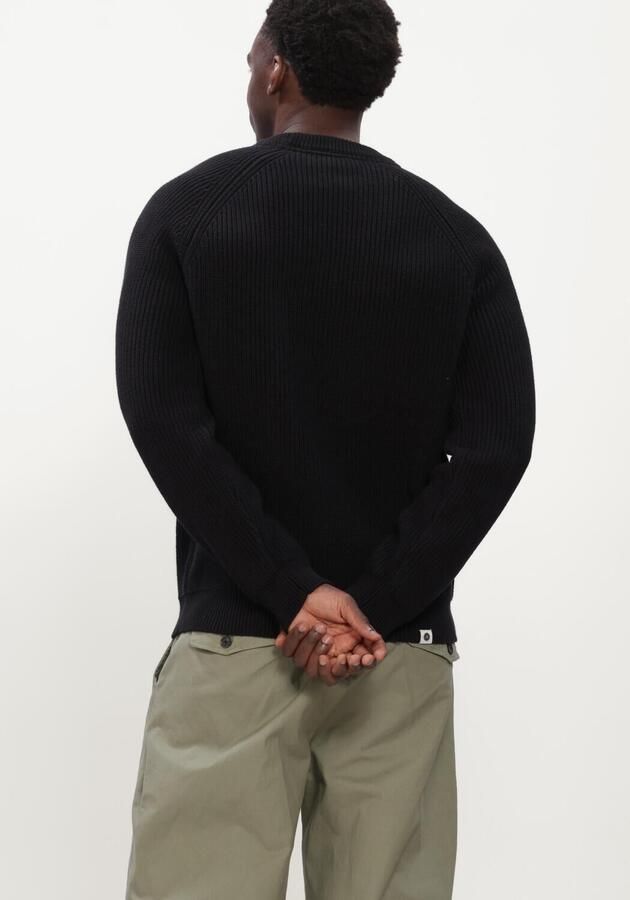 ANERKJENDT Heren Truien & Vesten Aksune Patent Knit Zwart - Foto 3