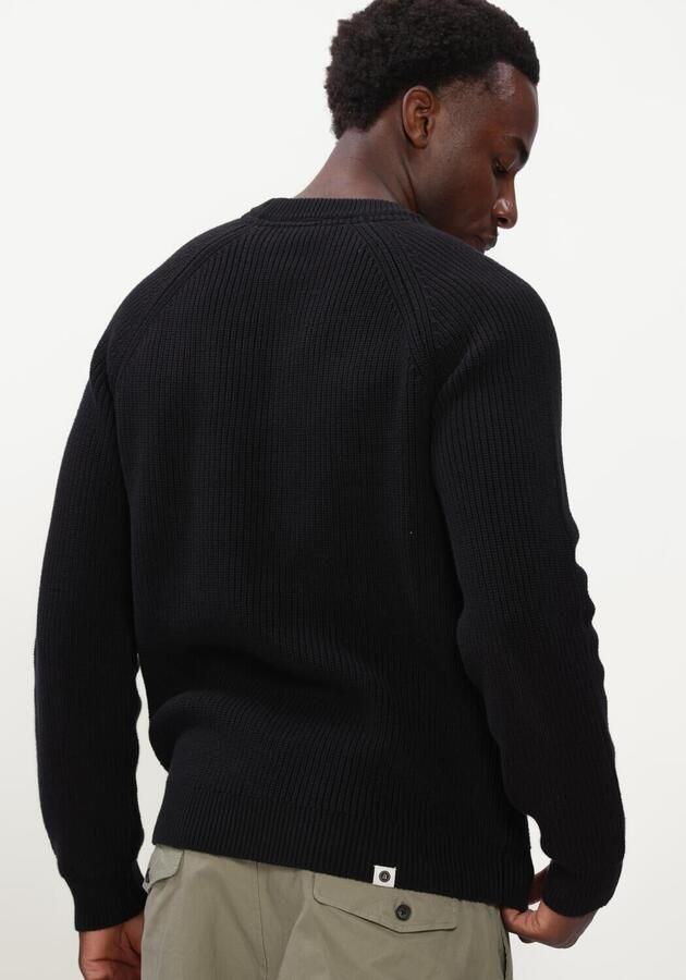 ANERKJENDT Heren Truien & Vesten Aksune Patent Knit Zwart - Foto 4