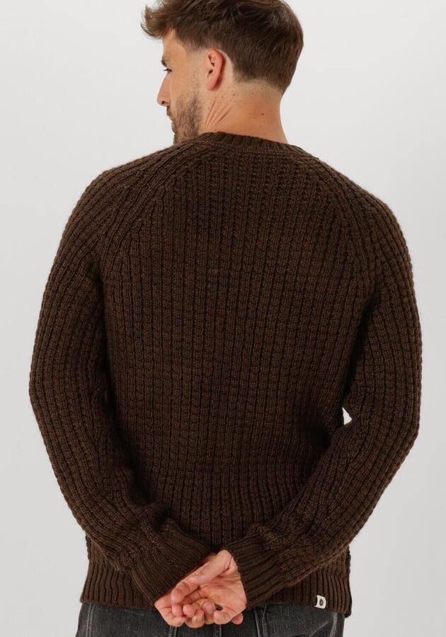 ANERKJENDT Heren Truien & Vesten Aksune Structure Knit Bruin