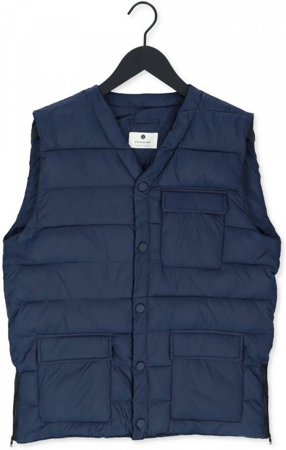 ANERKJENDT Heren Jassen Akrasmus Padded Gilet Blauw