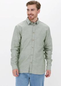 Anerkjendt Groene Casual Overhemd Akkonrad Structure Shirt