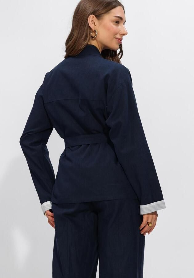 ANOTHER LABEL Dames Blazers Alperrine Jacket Donkerblauw - Foto 3