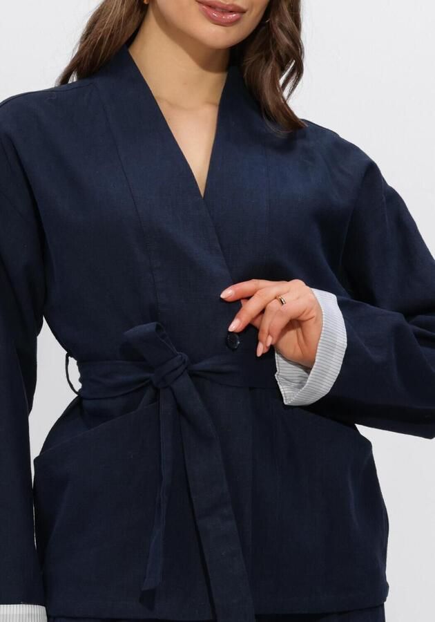 ANOTHER LABEL Dames Blazers Alperrine Jacket Donkerblauw - Foto 4