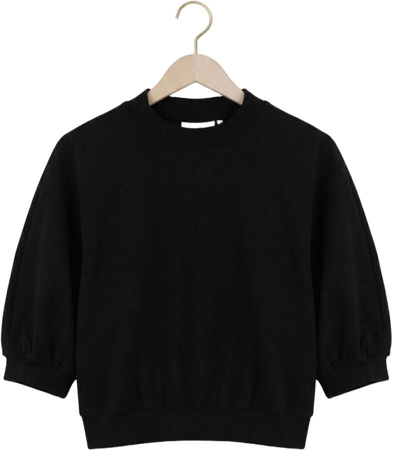 ANOTHER LABEL Dames Blouses Alamice T-shirt S s Zwart - Foto 2