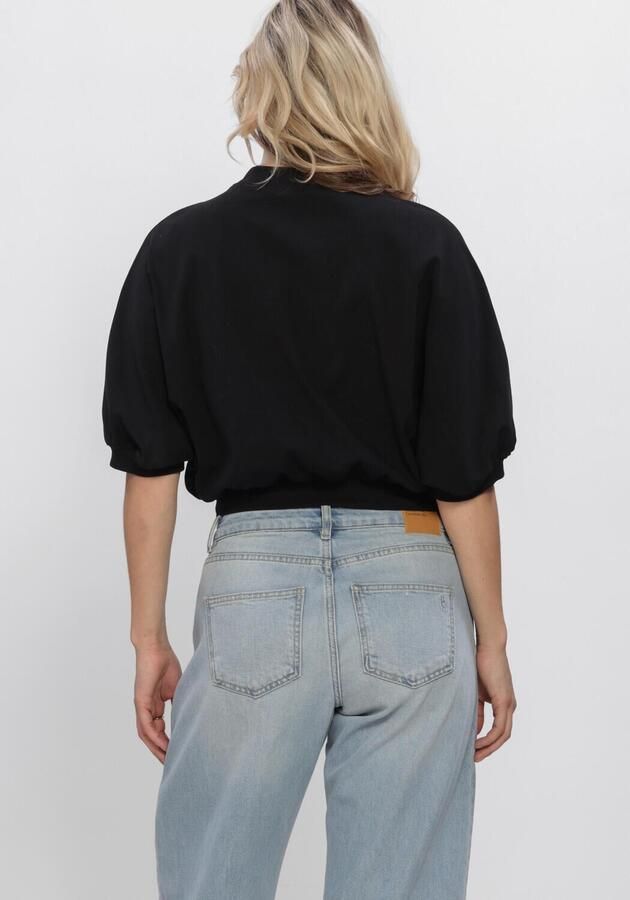 ANOTHER LABEL Dames Blouses Alamice T-shirt S s Zwart - Foto 4