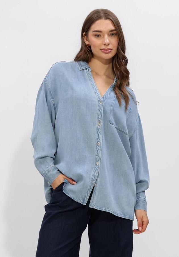 ANOTHER LABEL Dames Blouses Alboisy Shirt L s Lichtblauw
