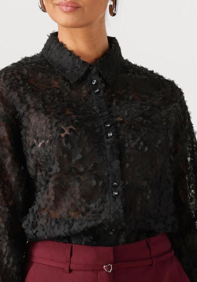 ANOTHER LABEL Dames Blouses Althea Shirt Zwart - Foto 2