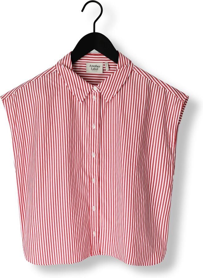 ANOTHER LABEL Dames Blouses Benoite Shirt Rood