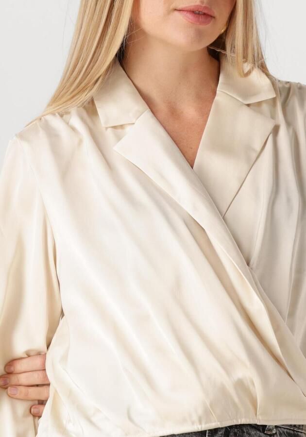ANOTHER LABEL Dames Blouses Danai Top Creme - Foto 3