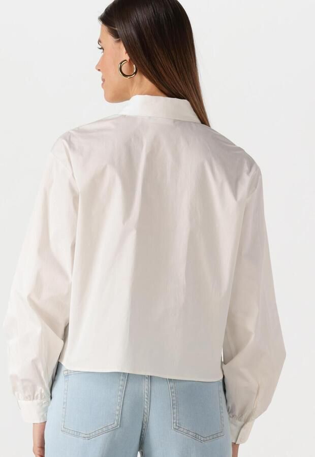 ANOTHER LABEL Dames Blouses Diega Shirt L s Wit - Foto 3