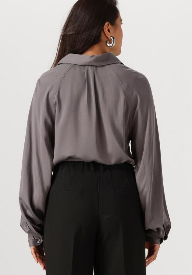 ANOTHER LABEL Dames Blouses Esilia Shirt L s Grijs
