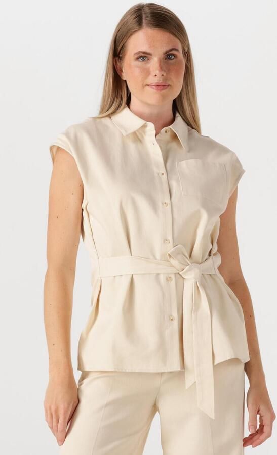 ANOTHER LABEL Dames Blouses Liliam Shirt Gebroken Wit - Foto 4