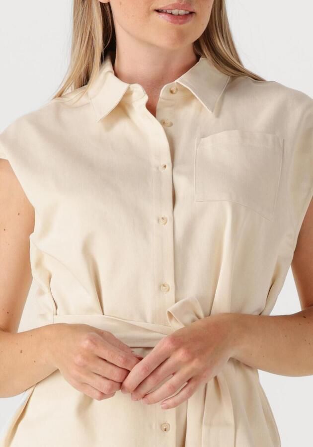 ANOTHER LABEL Dames Blouses Liliam Shirt Gebroken Wit