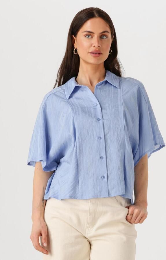 ANOTHER LABEL Dames Blouses Lot Shirt S l Blauw - Foto 4