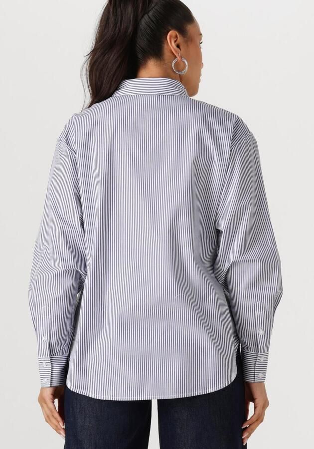 ANOTHER LABEL Dames Blouses Stella Shirt L s Blauw - Foto 1