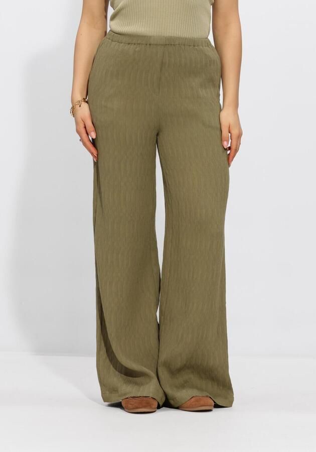 ANOTHER LABEL Dames Broeken Almerla Pants Olijf