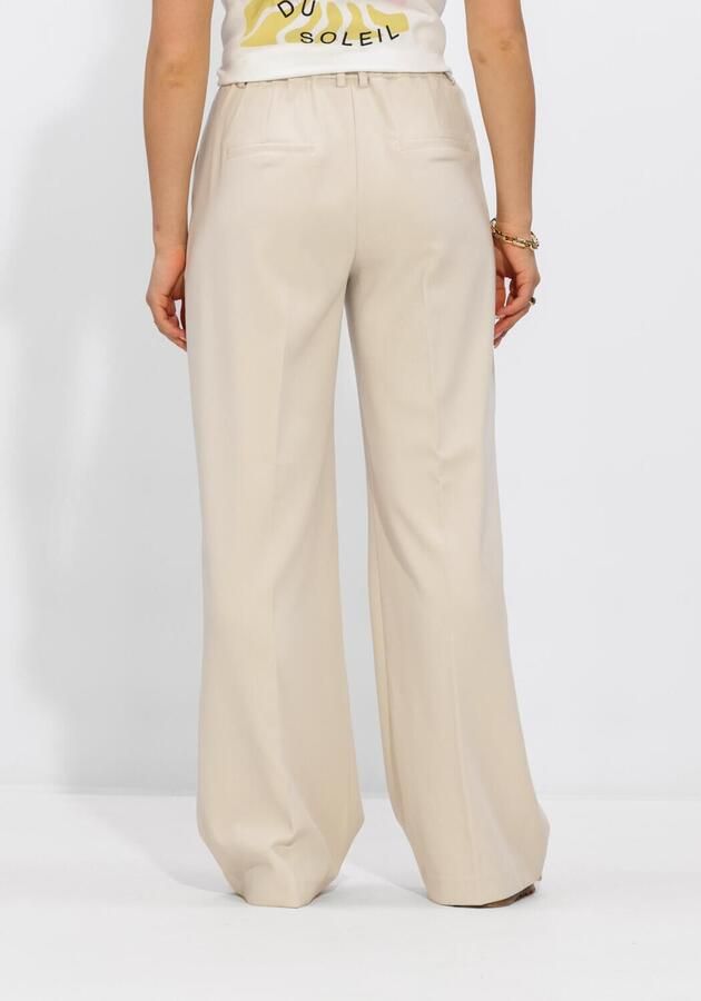ANOTHER LABEL Dames Broeken Almoore Pleated Pants Beige - Foto 2