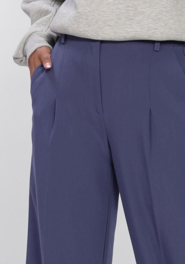 ANOTHER LABEL Dames Broeken Almoore Pleated Pants Blauw - Foto 3