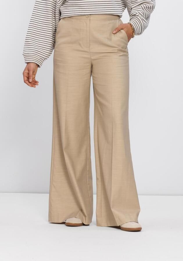 ANOTHER LABEL Dames Broeken Alnadine Pants Beige