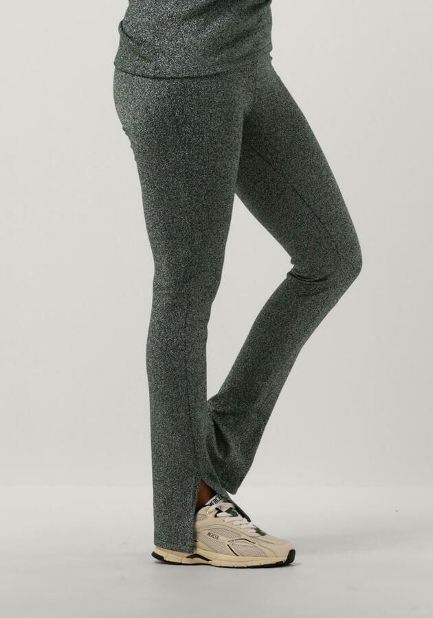 ANOTHER LABEL Dames Broeken Daisy Pants Groen - Foto 4