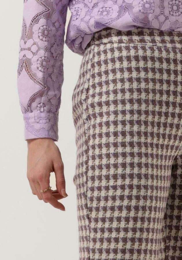 ANOTHER LABEL Dames Broeken Eden Pants Paars - Foto 2