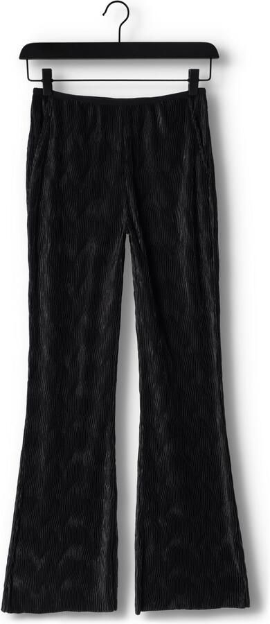 ANOTHER LABEL Dames Broeken Garcelle Pleated Pants Zwart - Foto 3