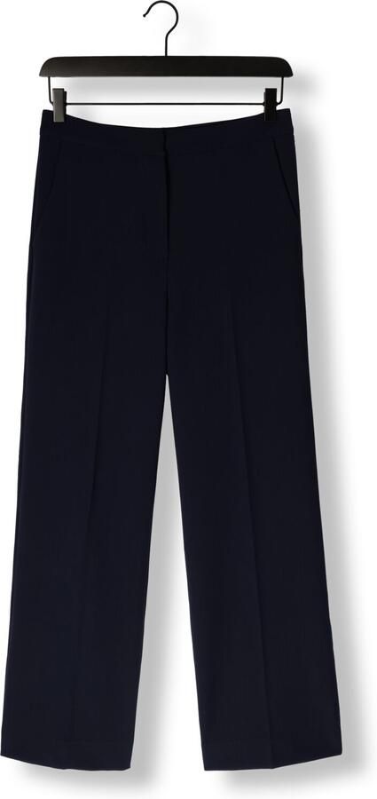 Another-Label straight regular waist broek donkerblauw - Foto 2