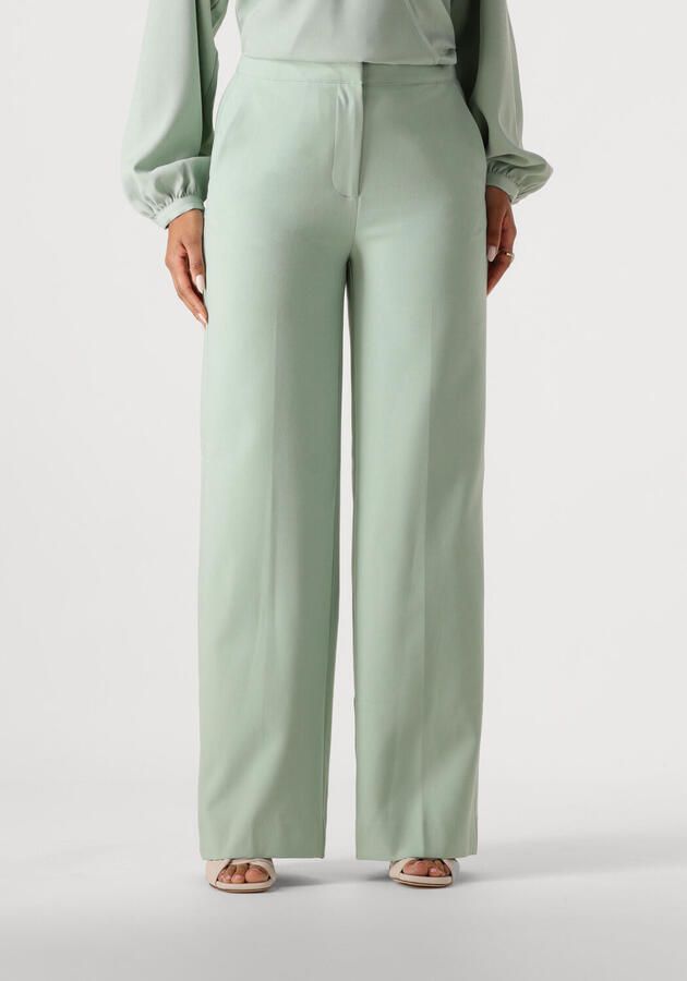 Another-Label straight high waist broek blauw - Foto 4