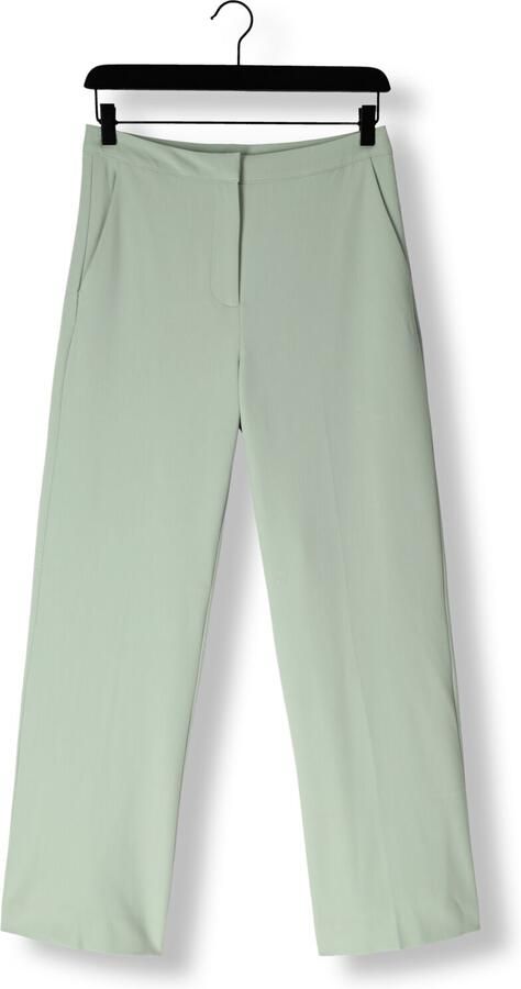 Another-Label straight high waist broek blauw - Foto 3