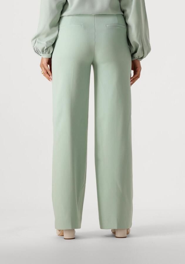 Another-Label straight high waist broek blauw