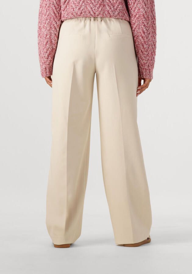 ANOTHER LABEL Dames Broeken Moore Pleated Pants Beige