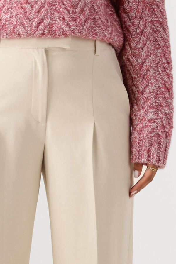 ANOTHER LABEL Dames Broeken Moore Pleated Pants Beige - Foto 2