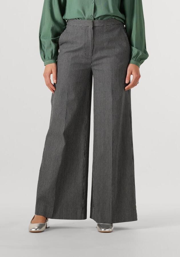 ANOTHER LABEL Dames Broeken Moore Wide Pants Wit - Foto 4