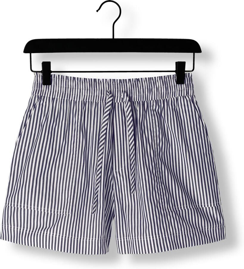 ANOTHER LABEL Dames Broeken Romane Short Blauw