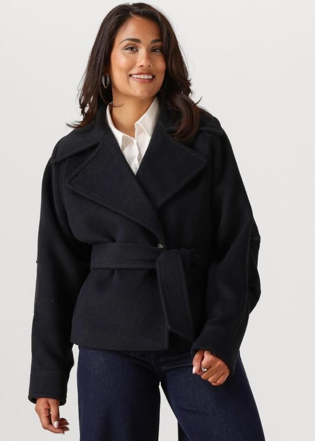 ANOTHER LABEL Dames Jassen Al Aileen Jacket Donkerblauw - Foto 4