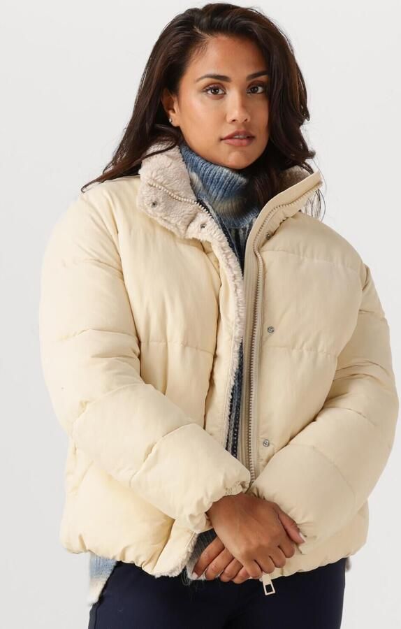 ANOTHER LABEL Dames Jassen Al Mille Teddy Jacket Gebroken Wit - Foto 4