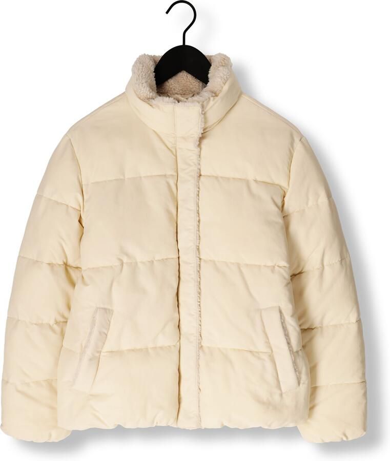 ANOTHER LABEL Dames Jassen Al Mille Teddy Jacket Gebroken Wit