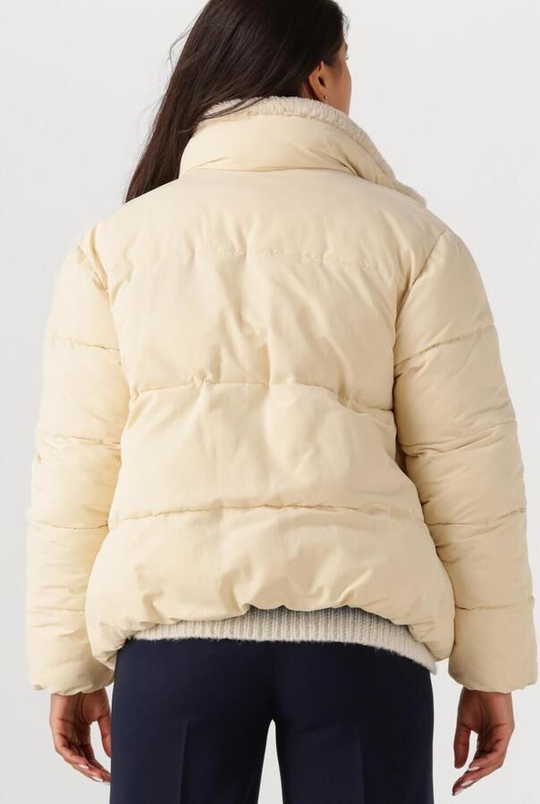 ANOTHER LABEL Dames Jassen Al Mille Teddy Jacket Gebroken Wit - Foto 3