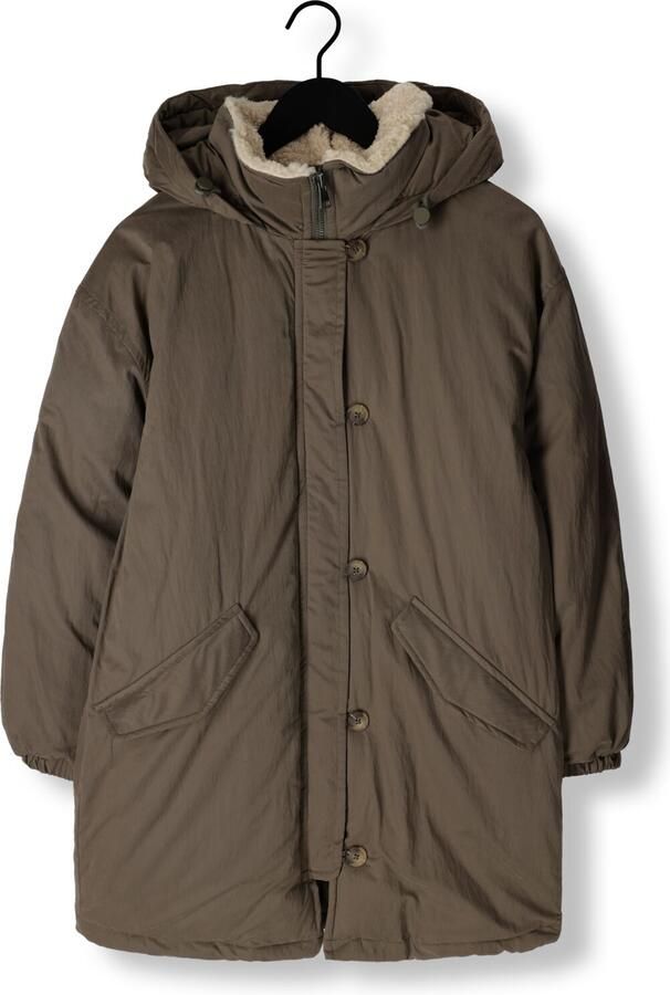 ANOTHER LABEL Dames Jassen Riley Parka Groen - Foto 3