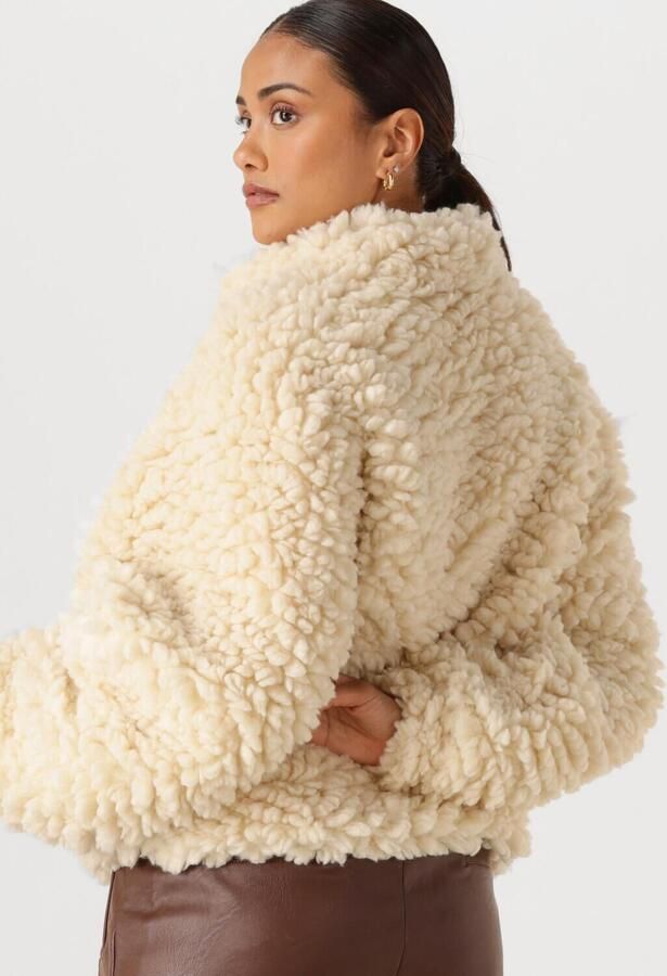 ANOTHER LABEL Dames Jassen Sara Jacket Ecru - Foto 3