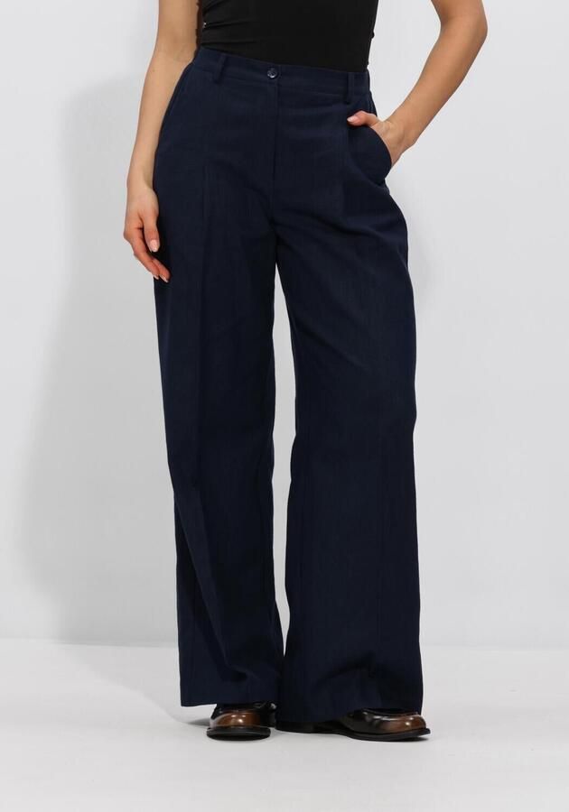 ANOTHER LABEL Dames Jeans Alemmy Pants Donkerblauw