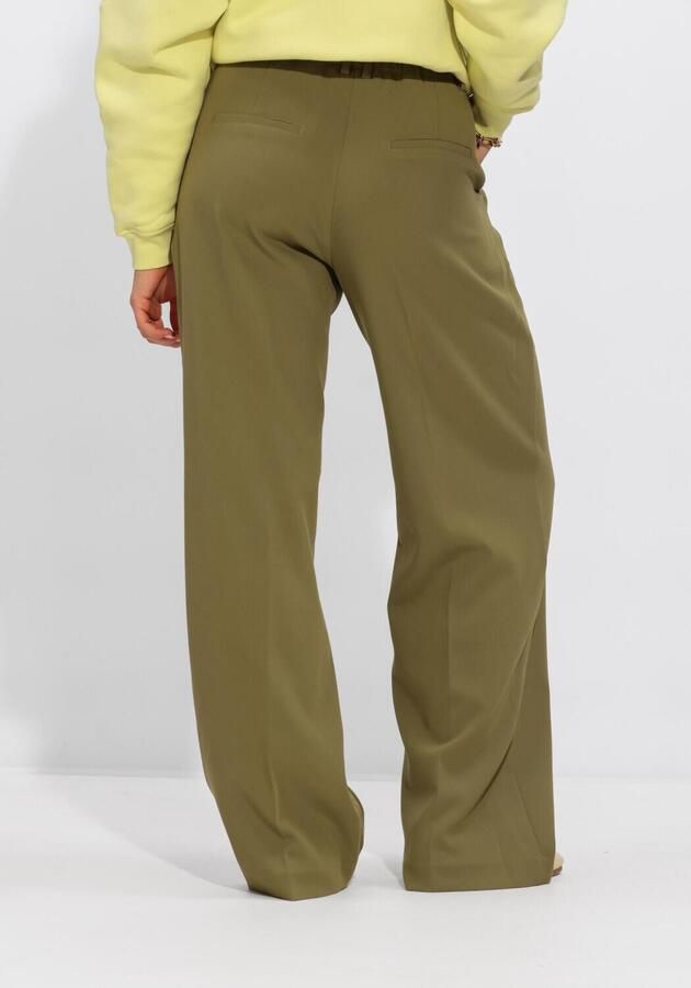 ANOTHER LABEL Dames Jeans Alemmy Pants Olijf - Foto 2