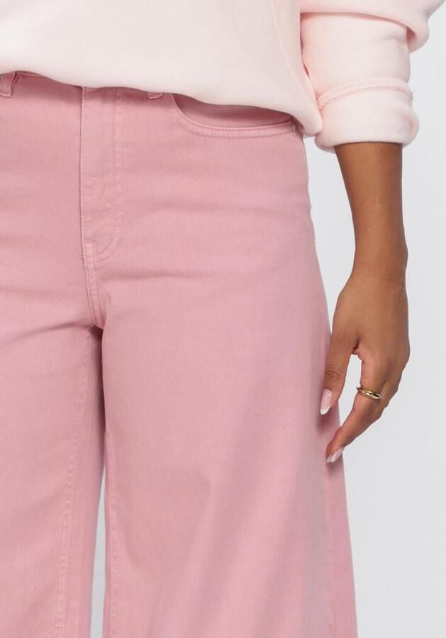Another-Label Moore denim wide high waist wide leg jeans lichtroze - Foto 3