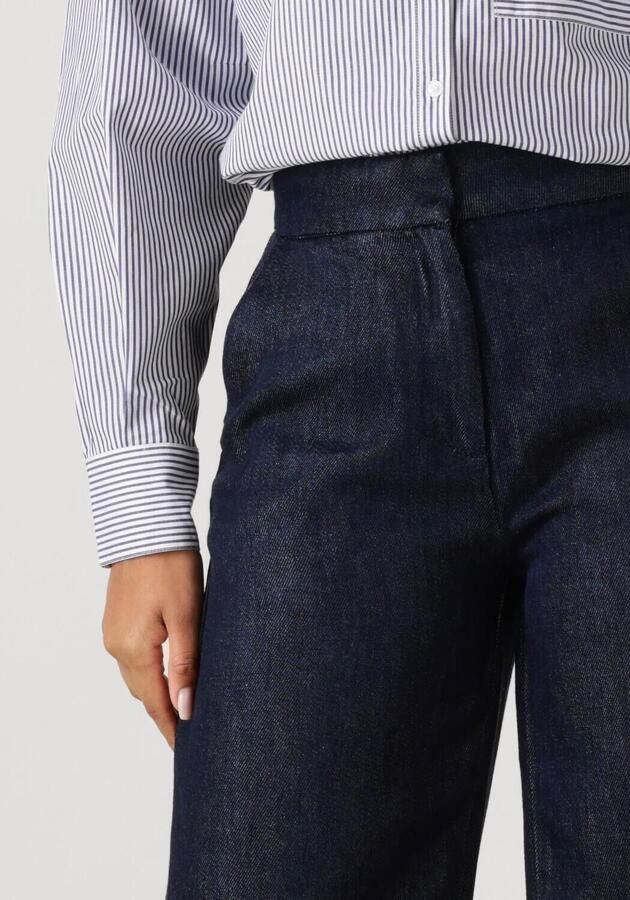 Another-Label high waist wide leg jeans dark blue denim - Foto 2