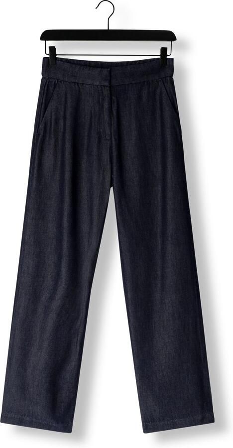 Another-Label high waist wide leg jeans dark blue denim - Foto 3