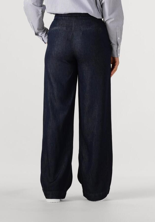 Another-Label high waist wide leg jeans dark blue denim