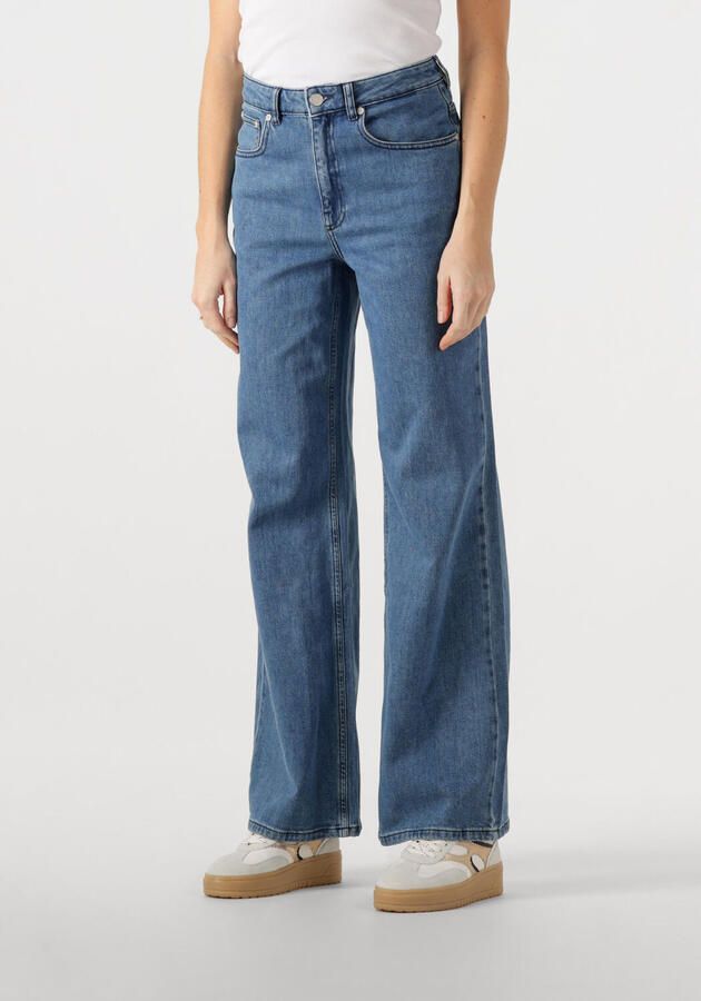 ANOTHER LABEL Dames Jeans Moore Denim Blauw