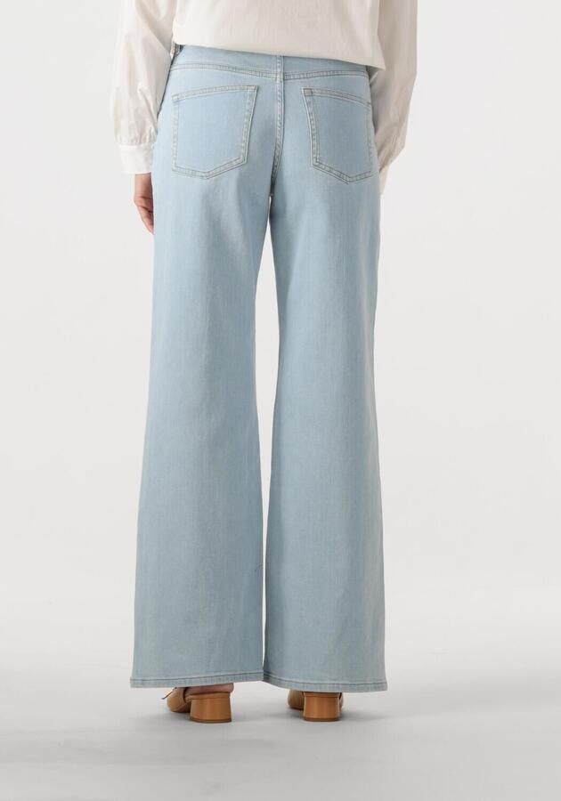 ANOTHER LABEL Dames Jeans Moore Denim Lichtblauw